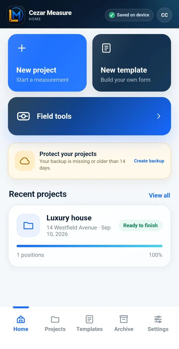 Measure — Cezar Measure